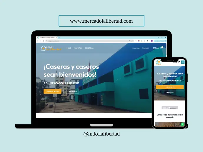 Portal web Mercado