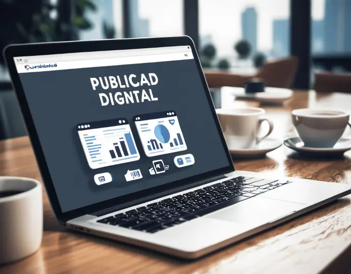 Laptop  Publicidad Digital